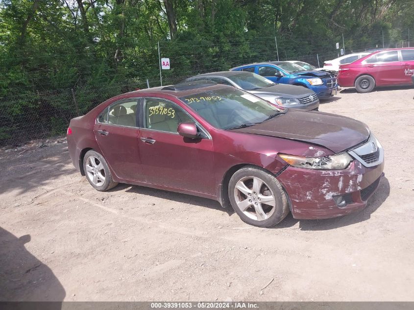 2010 Acura Tsx 2.4 VIN: JH4CU2F6XAC010381 Lot: 39391053