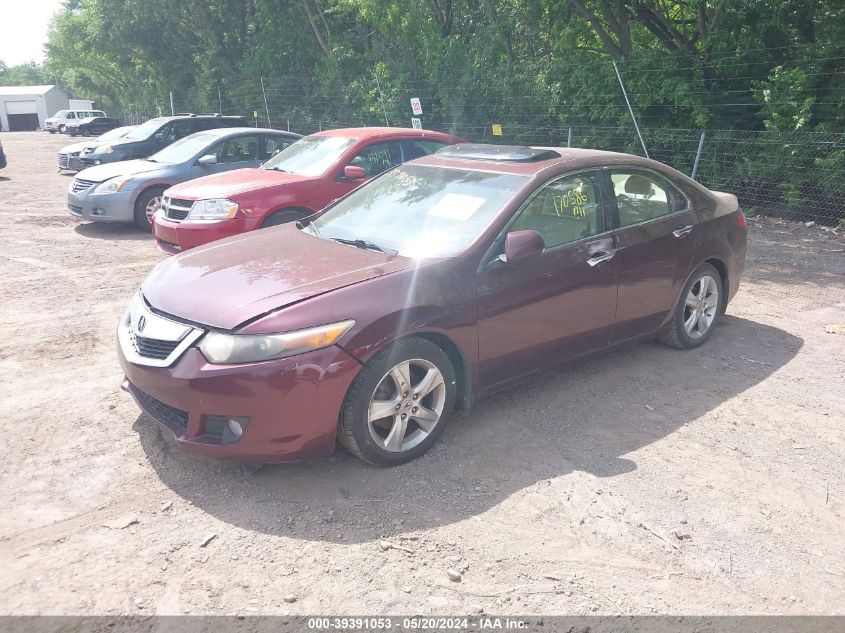 2010 Acura Tsx 2.4 VIN: JH4CU2F6XAC010381 Lot: 39391053