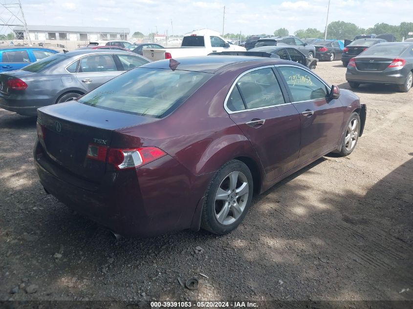 2010 Acura Tsx 2.4 VIN: JH4CU2F6XAC010381 Lot: 39391053