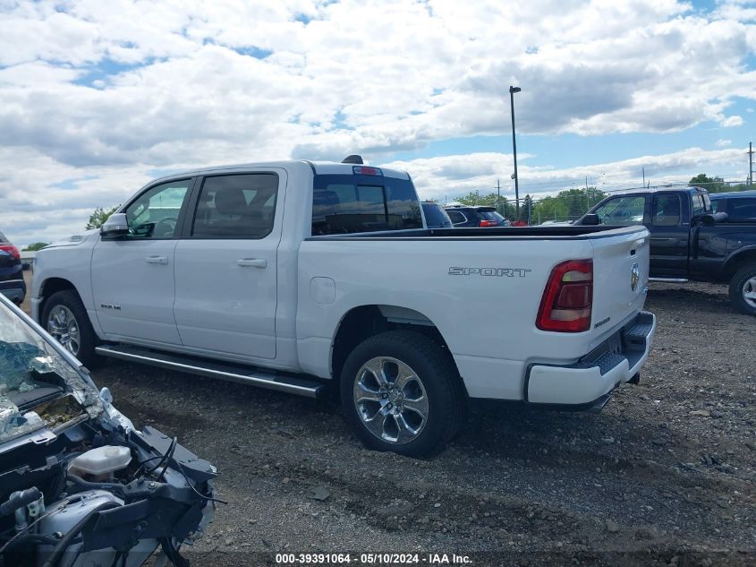 2021 Ram 1500 Big Horn 4X4 5'7 Box VIN: 1C6SRFFT1MN726033 Lot: 39391064