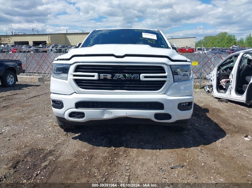2021 Ram 1500 Big Horn 4X4 5'7 Box VIN: 1C6SRFFT1MN726033 Lot: 39391064