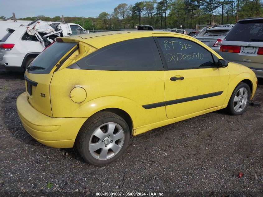 2003 Ford Focus Zx3 VIN: 3FAFP31333R194047 Lot: 39391067