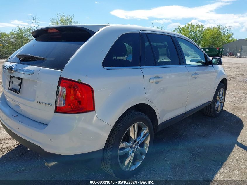 2013 Ford Edge Limited VIN: 2FMDK3KC5DBA77046 Lot: 39391070