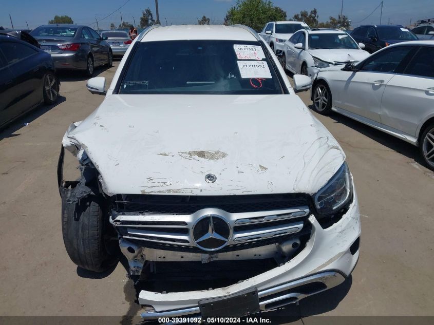 2021 Mercedes-Benz Glc 300 Suv VIN: W1N0G8DBXMV307036 Lot: 39391092