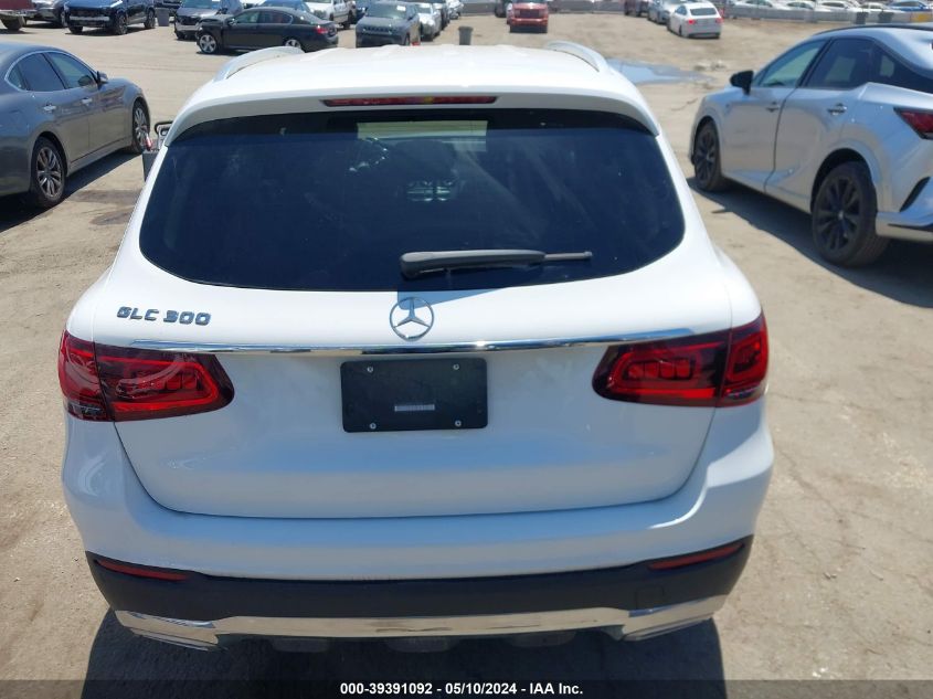 2021 Mercedes-Benz Glc 300 Suv VIN: W1N0G8DBXMV307036 Lot: 39391092