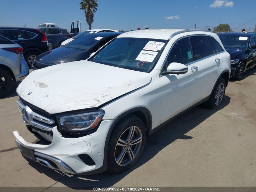 2021 Mercedes-Benz Glc 300 Suv VIN: W1N0G8DBXMV307036 Lot: 39391092