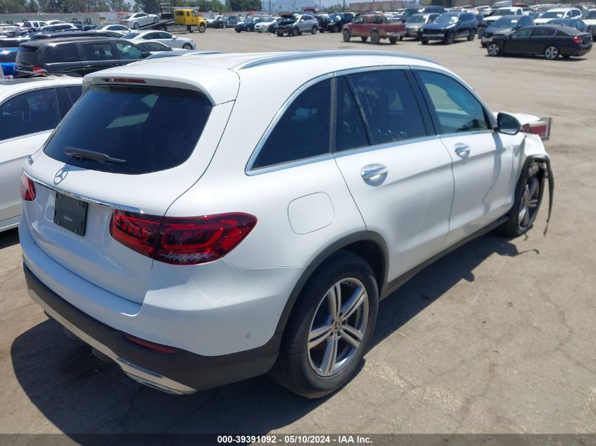 2021 Mercedes-Benz Glc 300 Suv VIN: W1N0G8DBXMV307036 Lot: 39391092