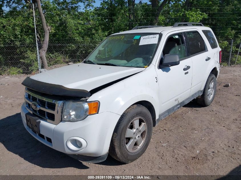 2012 Ford Escape Xlt VIN: 1FMCU0D70CKC29419 Lot: 39391109