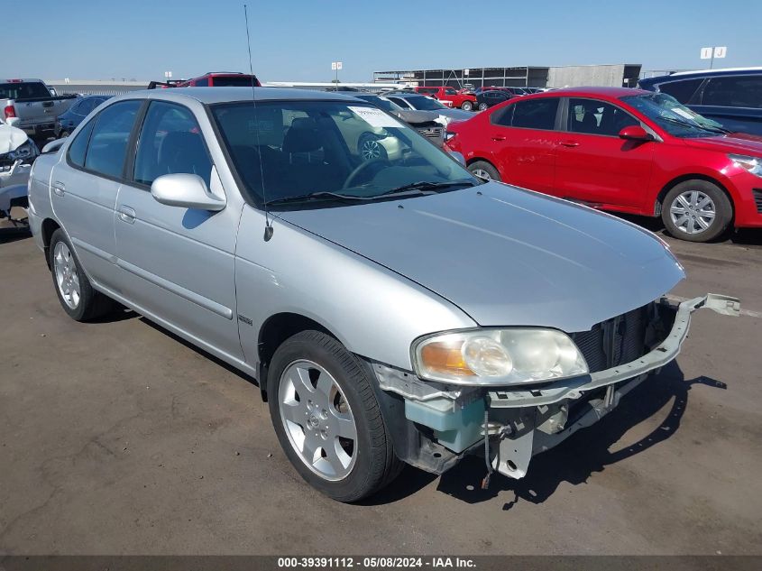 2006 Nissan Sentra 1.8S VIN: 3N1CB51D56L513586 Lot: 39391112