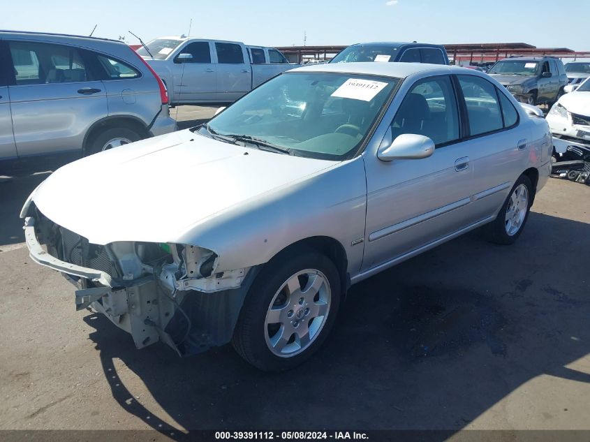 2006 Nissan Sentra 1.8S VIN: 3N1CB51D56L513586 Lot: 39391112