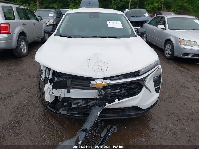 2024 Chevrolet Trax Fwd Sp VIN: KL77LFE29RC081589 Lot: 39391119