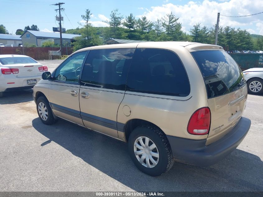 2000 Chrysler Voyager Se VIN: 2C4GJ45G8YR697413 Lot: 39391121