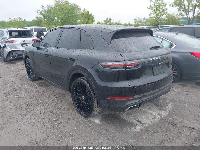 2020 Porsche Cayenne VIN: WP1AA2AY1LDA03518 Lot: 39391135