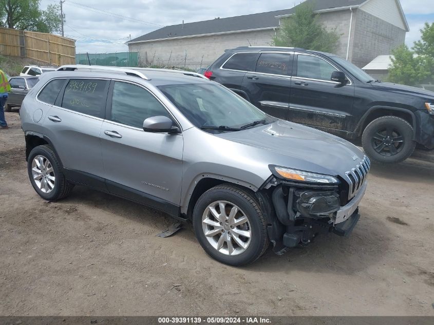 2016 Jeep Cherokee Limited VIN: 1C4PJMDS2GW132926 Lot: 39391139