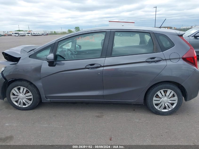 2016 Honda Fit Lx VIN: 3HGGK5H55GM700756 Lot: 39391152