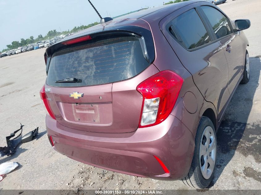 2021 Chevrolet Spark Fwd Ls Automatic VIN: KL8CB6SA7MC740738 Lot: 39391153