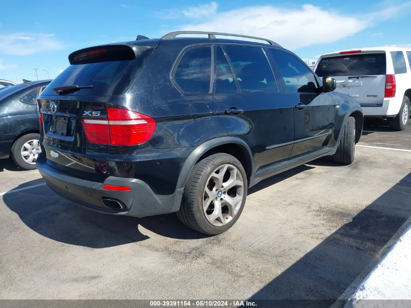 2008 BMW X5 4.8I VIN: 5UXFE83568L165822 Lot: 39391154