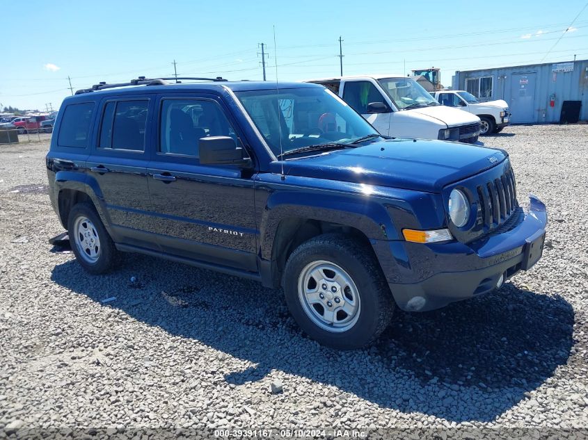 2015 Jeep Patriot Sport VIN: 1C4NJRBB7FD316440 Lot: 39391167