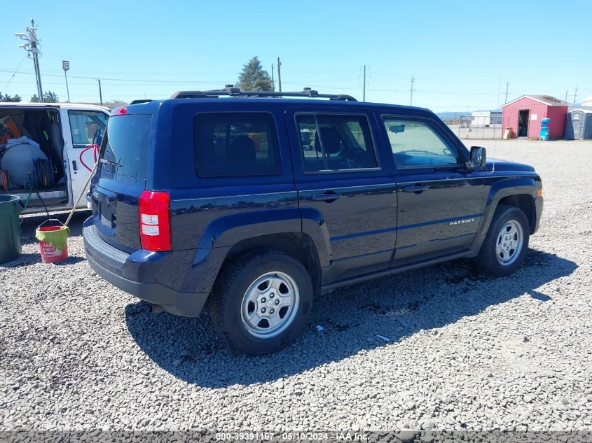 2015 Jeep Patriot Sport VIN: 1C4NJRBB7FD316440 Lot: 39391167