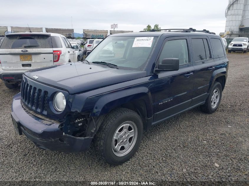 2015 Jeep Patriot Sport VIN: 1C4NJRBB7FD316440 Lot: 39391167