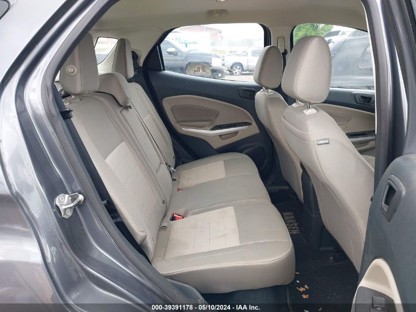 2022 Ford Ecosport S VIN: MAJ6S3FL4NC467604 Lot: 39391178