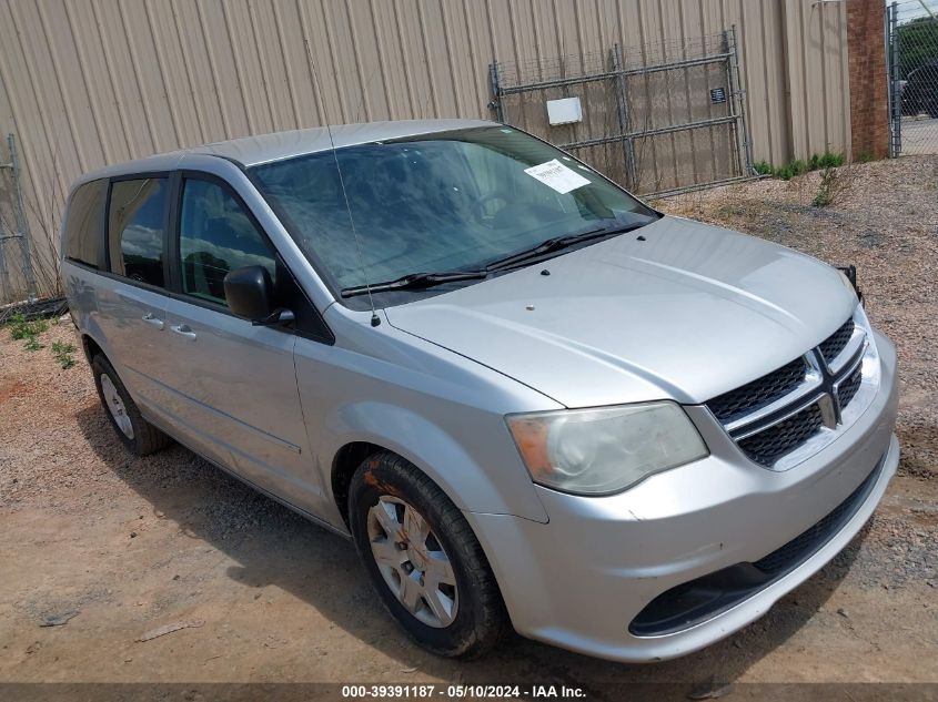 2011 Dodge Grand Caravan Express VIN: 2D4RN4DG4BR644622 Lot: 39391187