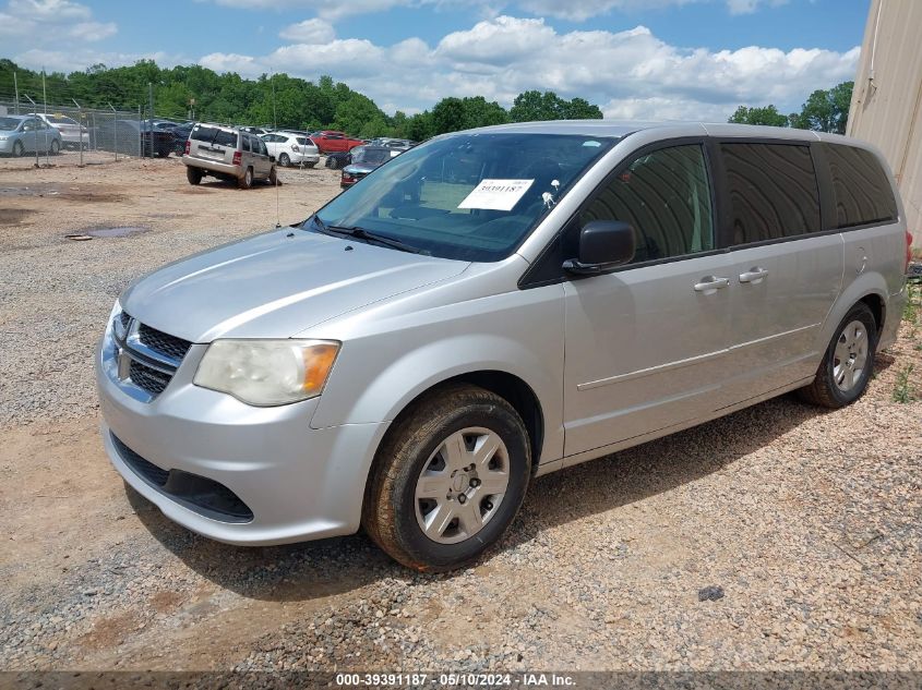 2011 Dodge Grand Caravan Express VIN: 2D4RN4DG4BR644622 Lot: 39391187