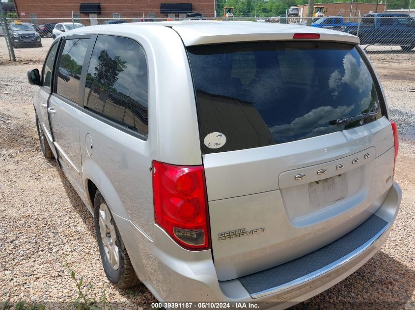 2011 Dodge Grand Caravan Express VIN: 2D4RN4DG4BR644622 Lot: 39391187