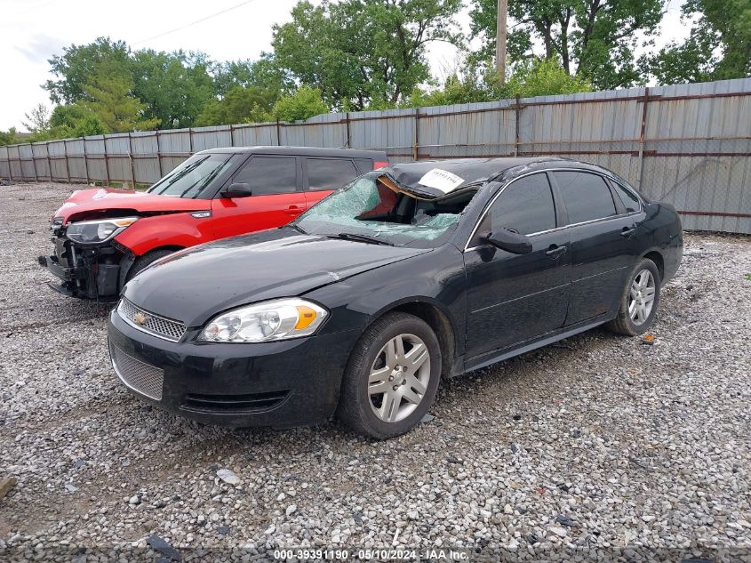 2016 Chevrolet Impala Limited Lt VIN: 2G1WB5E39G1174533 Lot: 39391190