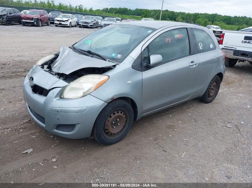 2010 Toyota Yaris VIN: JTDJT4K31A5301648 Lot: 39391191