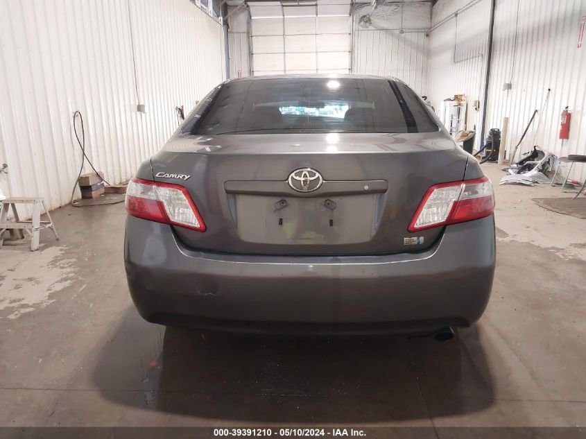 2007 Toyota Camry Hybrid VIN: JTNBB46K473003619 Lot: 39391210