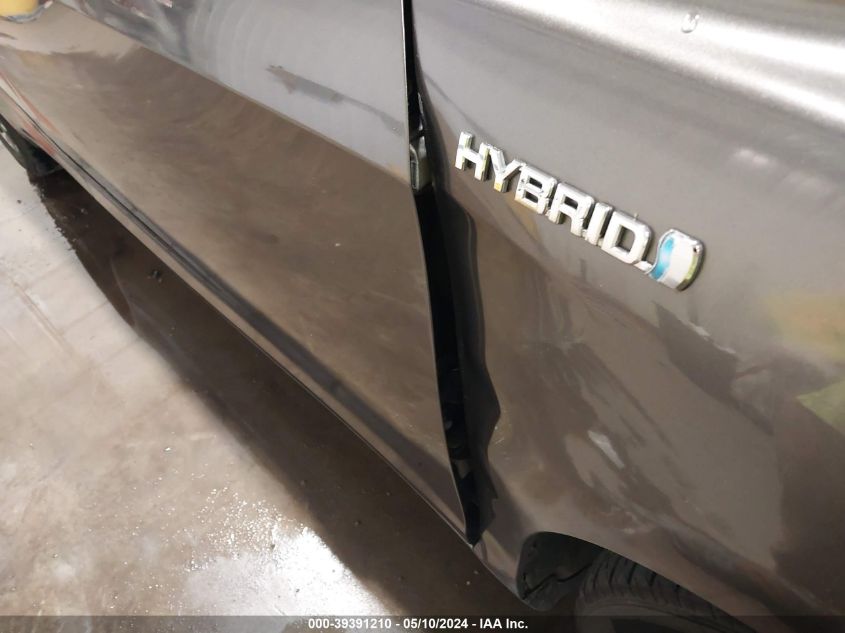 2007 Toyota Camry Hybrid VIN: JTNBB46K473003619 Lot: 39391210