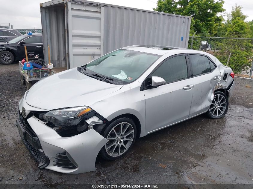 2017 Toyota Corolla Se Special Edition VIN: 5YFBURHE5HP645133 Lot: 39391211