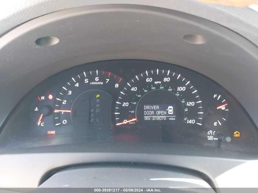 2008 Toyota Camry Xle VIN: 4T1BE46K78U258994 Lot: 39391217