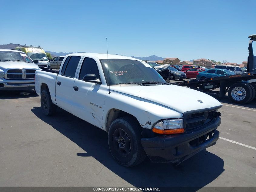 2000 Dodge Dakota Slt/Sport VIN: 1B7GL2AX2YS772190 Lot: 39391219