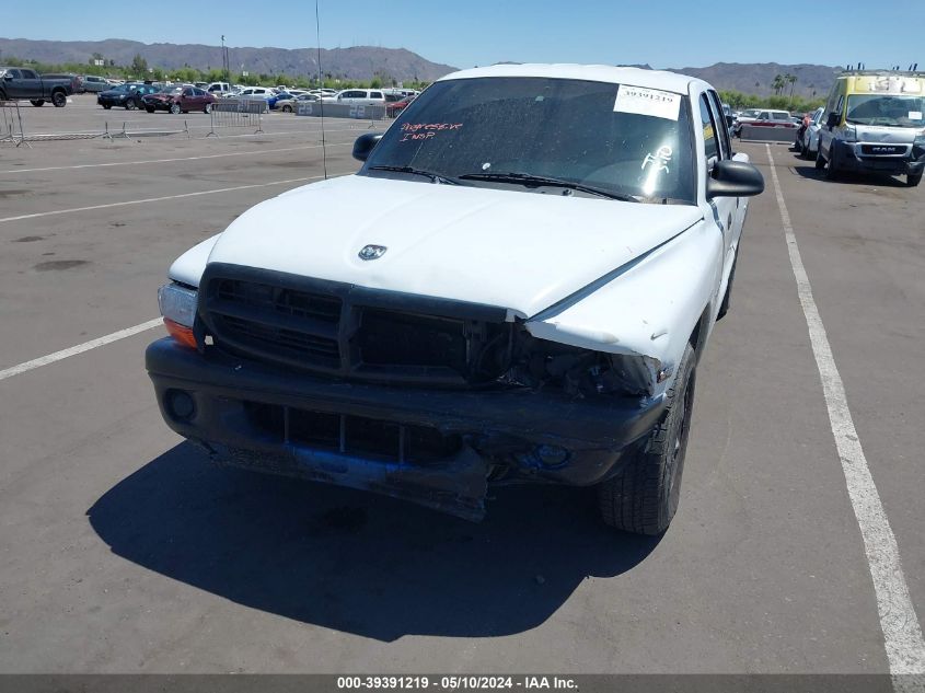 2000 Dodge Dakota Slt/Sport VIN: 1B7GL2AX2YS772190 Lot: 39391219