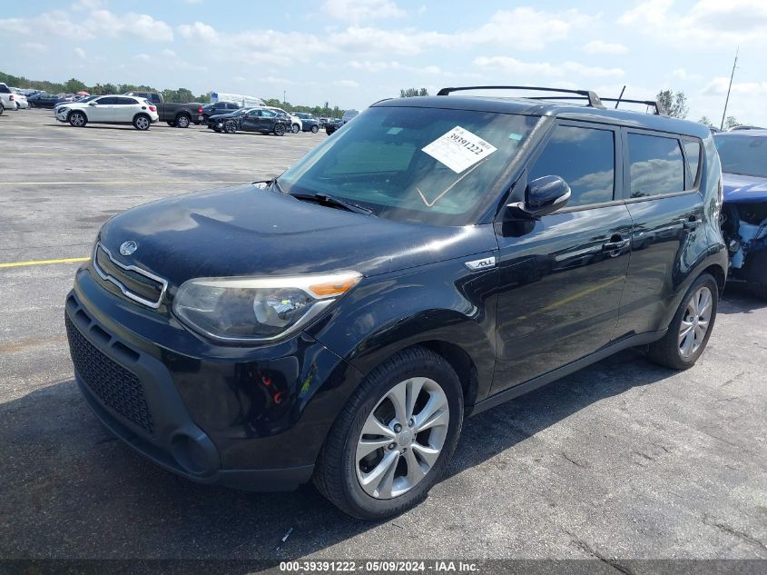 2014 Kia Soul + VIN: KNDJP3A52E7046794 Lot: 39391222