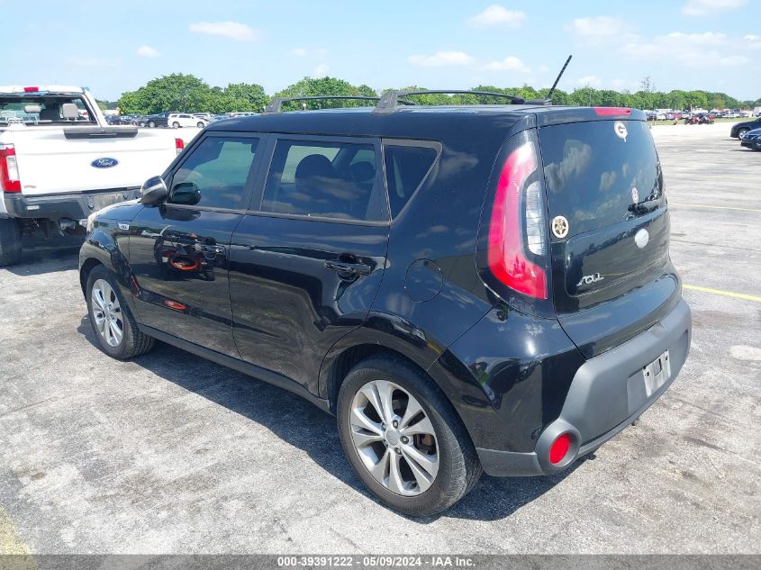 2014 Kia Soul + VIN: KNDJP3A52E7046794 Lot: 39391222