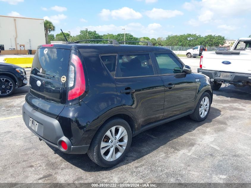 2014 Kia Soul + VIN: KNDJP3A52E7046794 Lot: 39391222