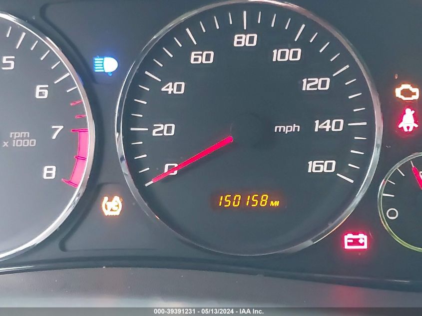 2006 Cadillac Cts Standard VIN: 1G6DM57T660132761 Lot: 39391231