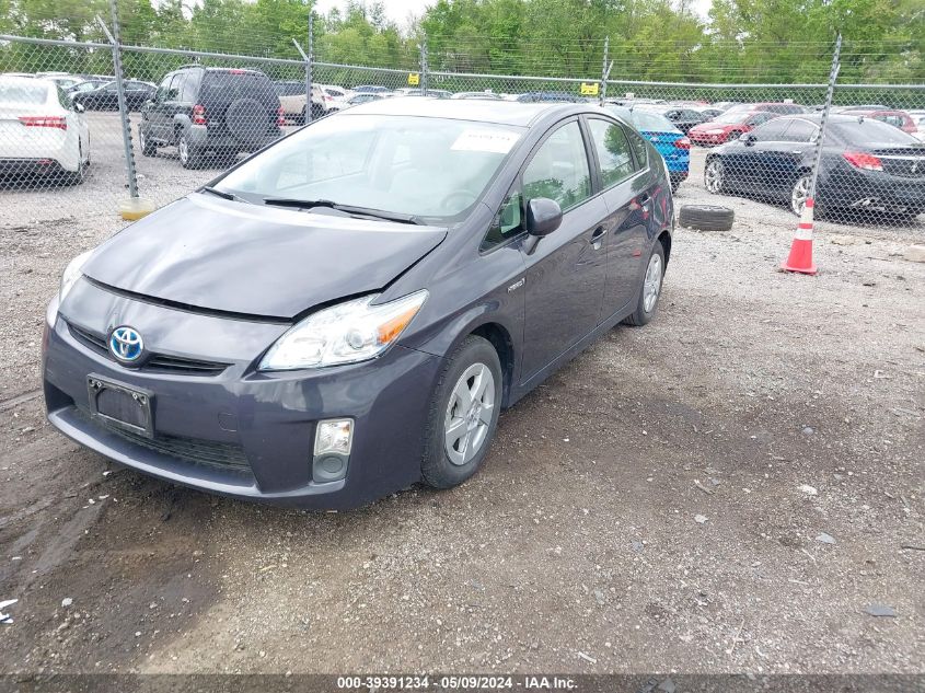 2011 Toyota Prius Two VIN: JTDKN3DU9B0273773 Lot: 39391234