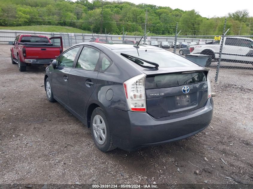 2011 Toyota Prius Two VIN: JTDKN3DU9B0273773 Lot: 39391234