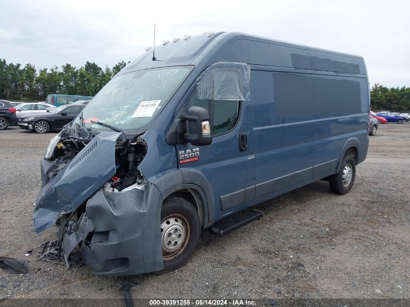 3C6TRVDG1JE160962 2018 Ram Promaster 2500 High Roof 159 Wb