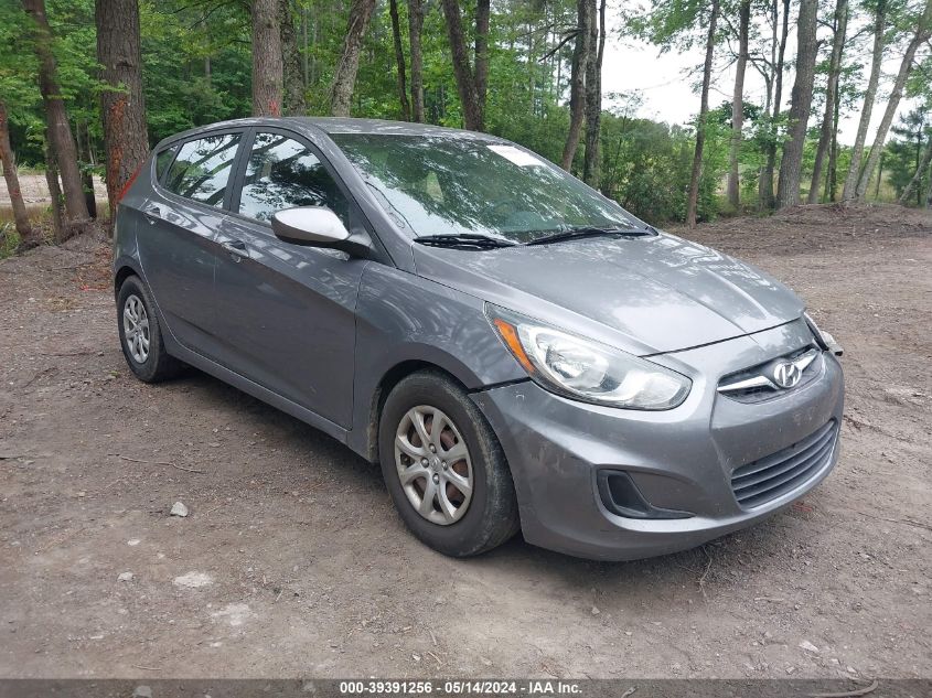 2014 Hyundai Accent Gs VIN: KMHCT5AE3EU196782 Lot: 39391256