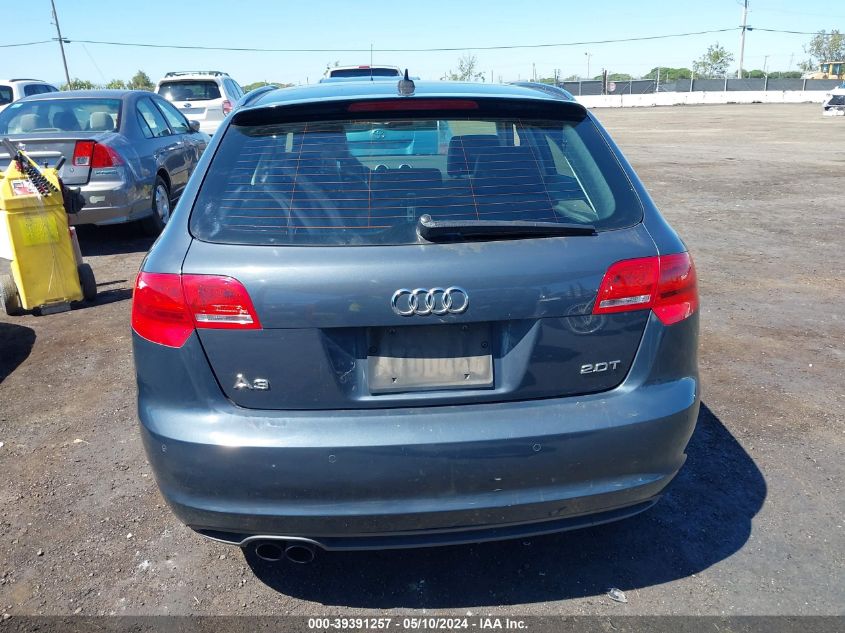 2012 Audi A3 2.0T Premium VIN: WAUKFAFM1CA003539 Lot: 39391257