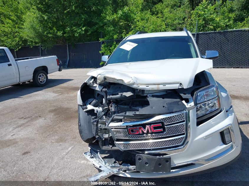 2017 GMC Terrain Denali VIN: 2GKFLVE35H6166149 Lot: 39391262