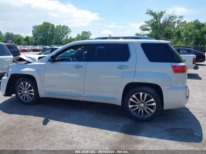 2017 GMC Terrain Denali VIN: 2GKFLVE35H6166149 Lot: 39391262