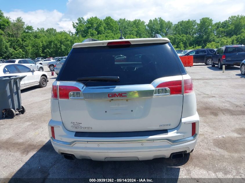 2017 GMC Terrain Denali VIN: 2GKFLVE35H6166149 Lot: 39391262