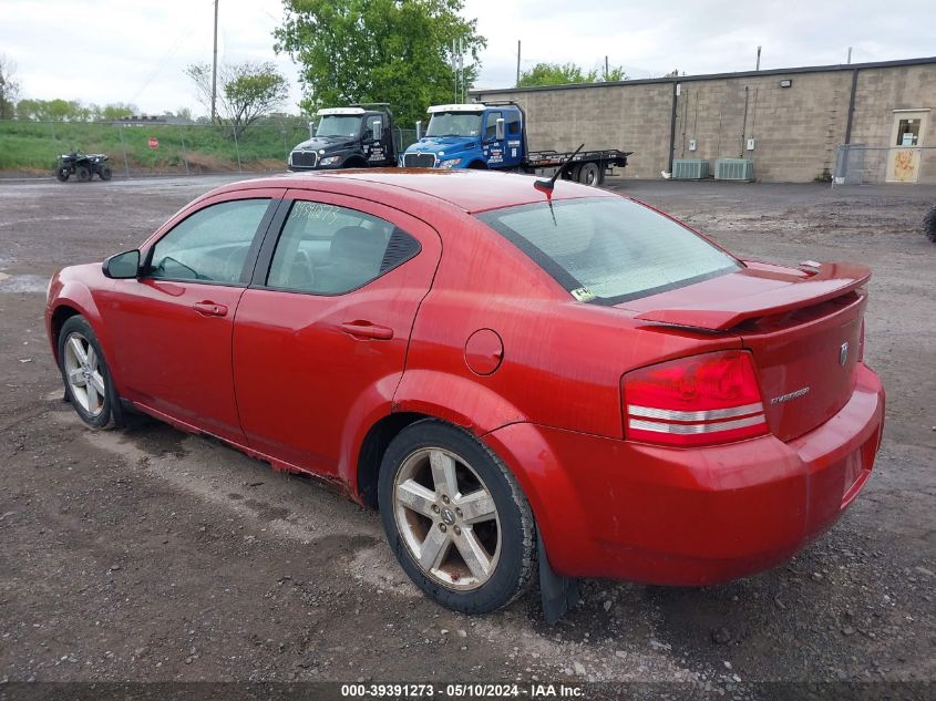 2008 Dodge Avenger Sxt VIN: 1B3LC56R08N296919 Lot: 39391273