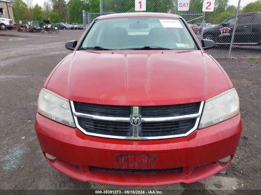 2008 Dodge Avenger Sxt VIN: 1B3LC56R08N296919 Lot: 39391273